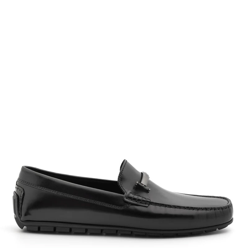 Men Solid Casual Leather Loafers