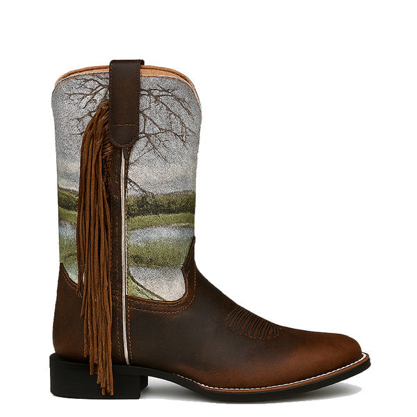 Wild Vibe Round Up Southwest Stretchfit Cowboy Boots