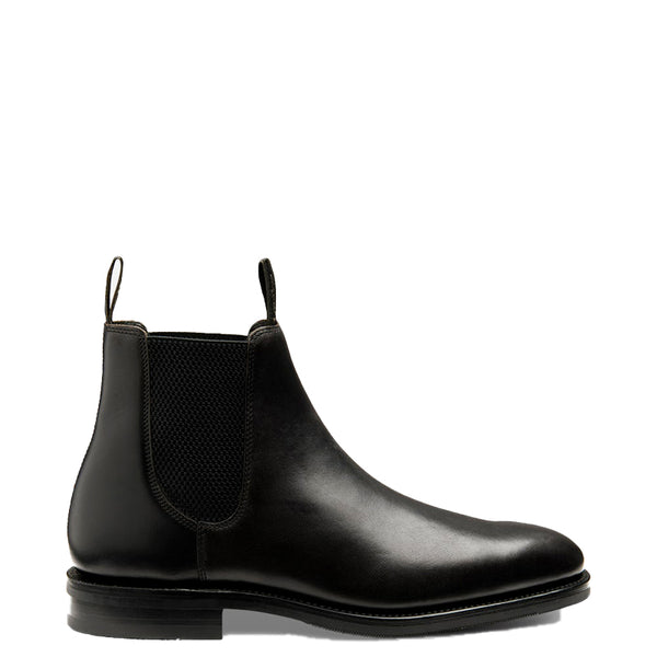 Luxury Mid Top Pure Solid Leather Chelsea Boot