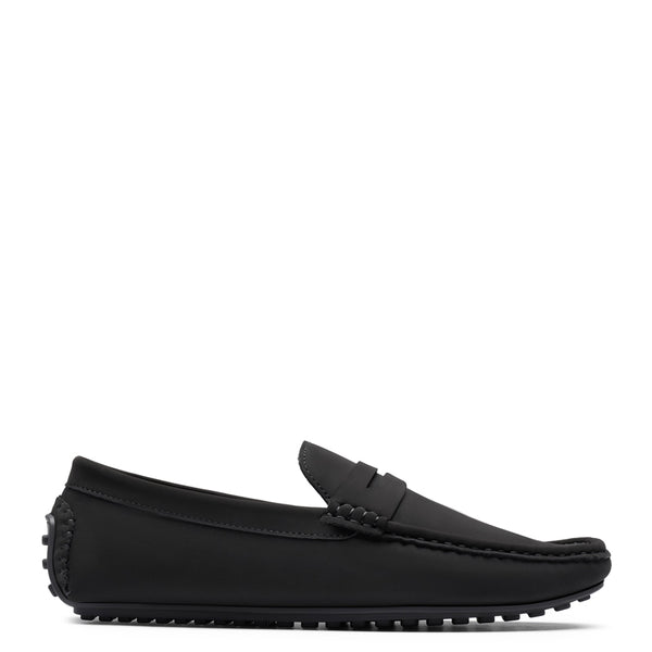 Heritage Style Suede Moc Toe Penny Loafer