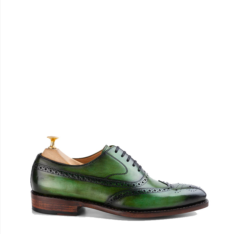 Kinsale Emerald Lace-Up Leather Oxford Shoes