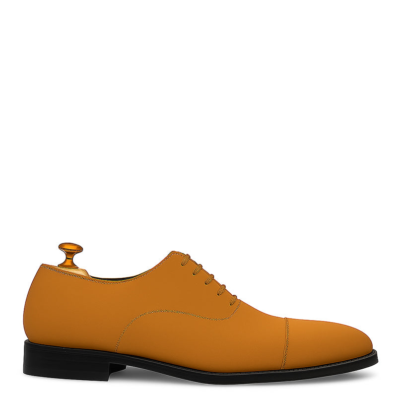 Men's Blue Suede Lace Up Formal Shoe