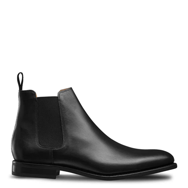 Polished Leather Handmade Luxury Chelsea Boot Tan