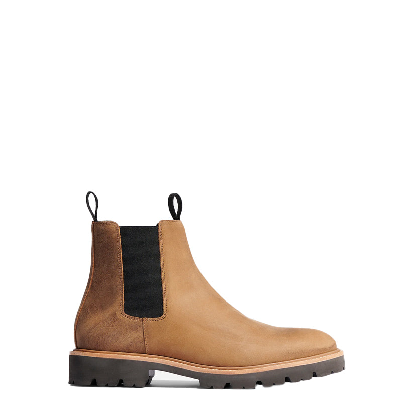 Mid Top Suede Premium Leather Chelsea Boot