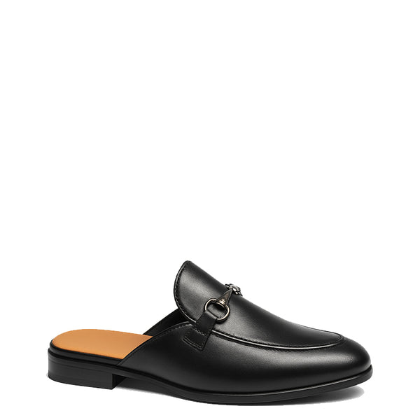 Luxury Buckled Latex Lined Mules