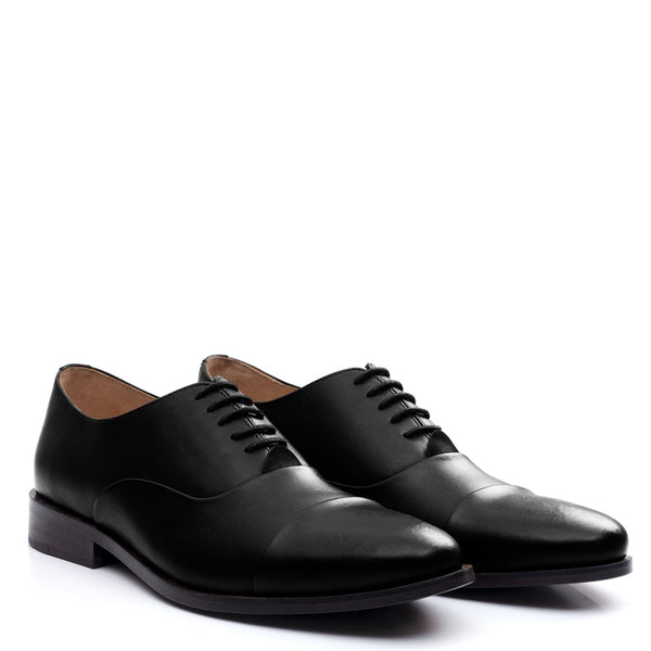 Pure Leather Classic Captoe Oxford Shoe Tan