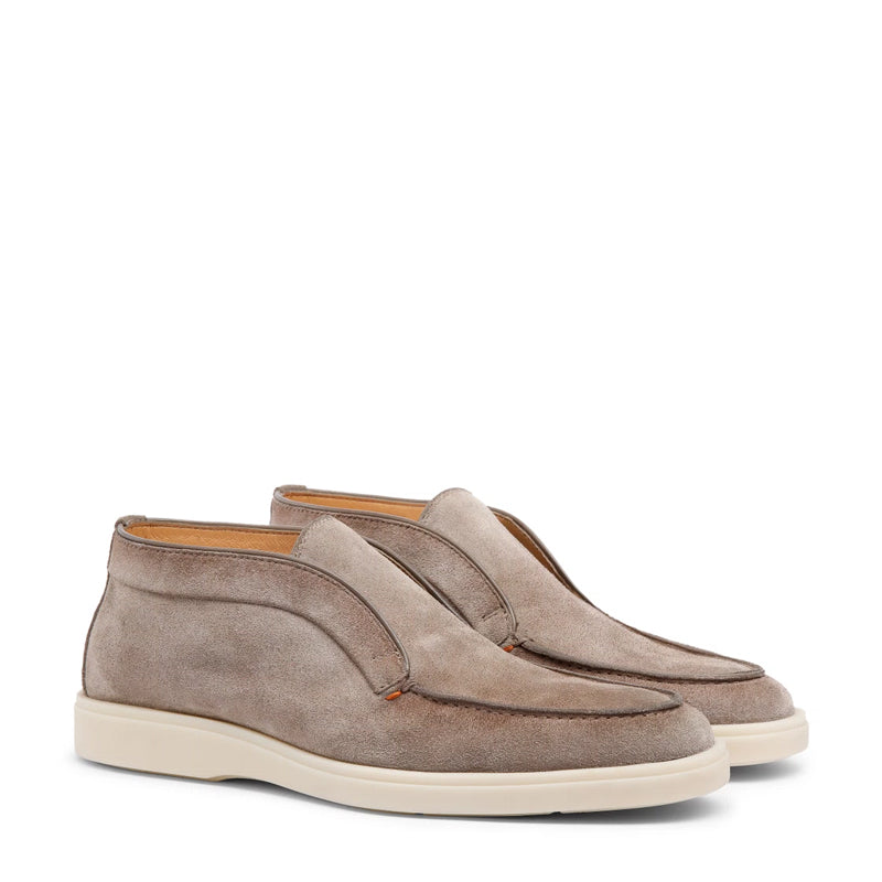 Natural Suede Loafer For Men