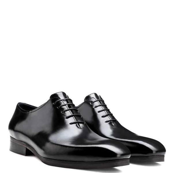 Patent Wholecut Shiny Leather Oxford Shoe