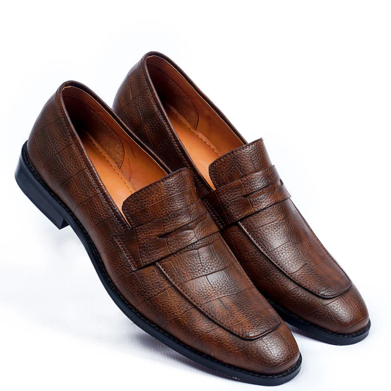 Brown Loafers For Men - Italian Shoes Company 