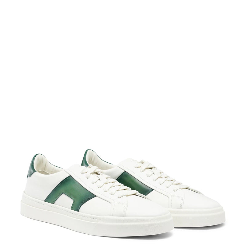 Double Buckle Lace Up Sneakers For Men