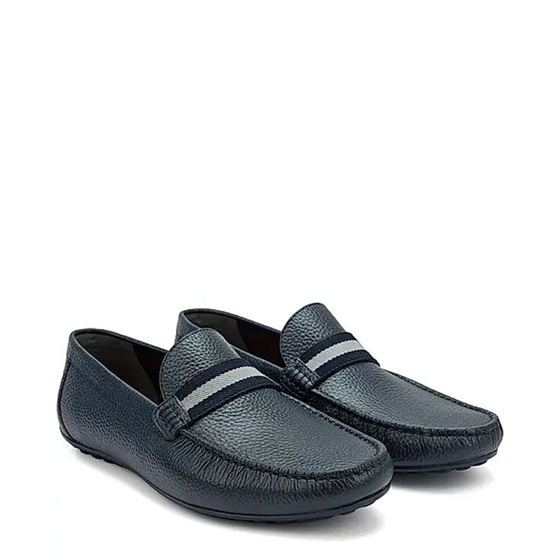 Men Casual Slip On Leather Driving Loafer
