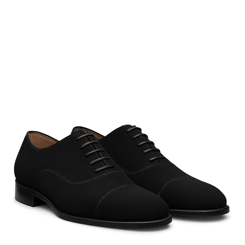 Men's Blue Suede Lace Up Formal Shoe