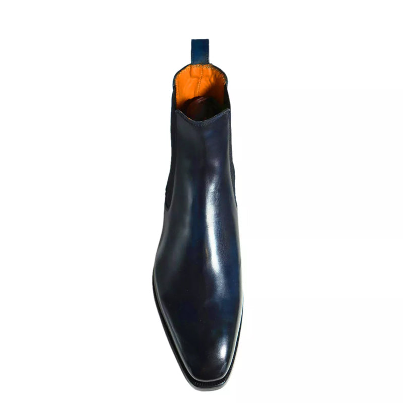 Premium Pure Solid Leather Chelsea Boot