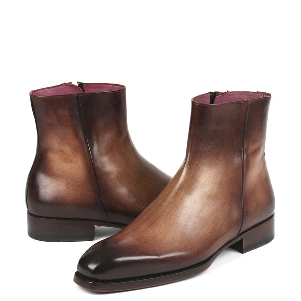 Premium Handcraft Side Zipper Leather Boots