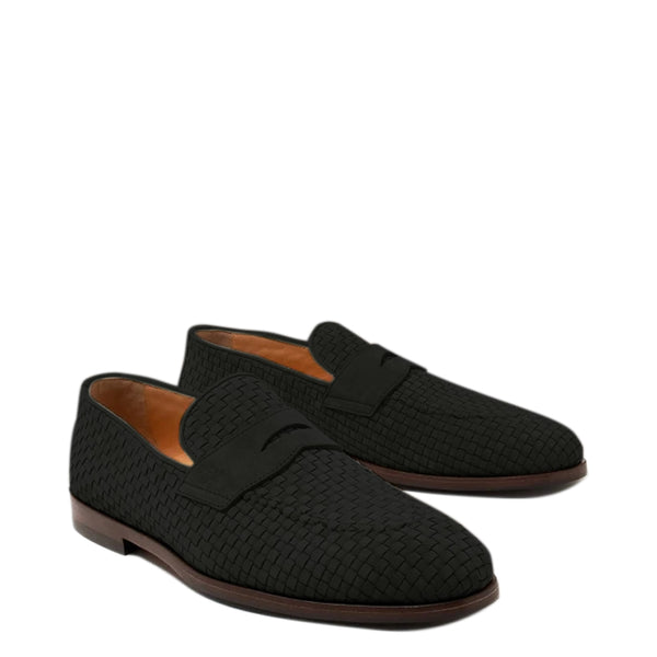 Luxury Men Penny Suede Loafers