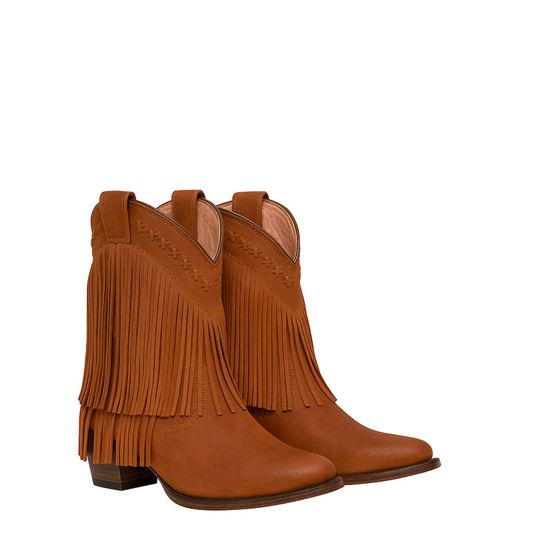 Fringe Dust Western Midrise Cowboy Boot