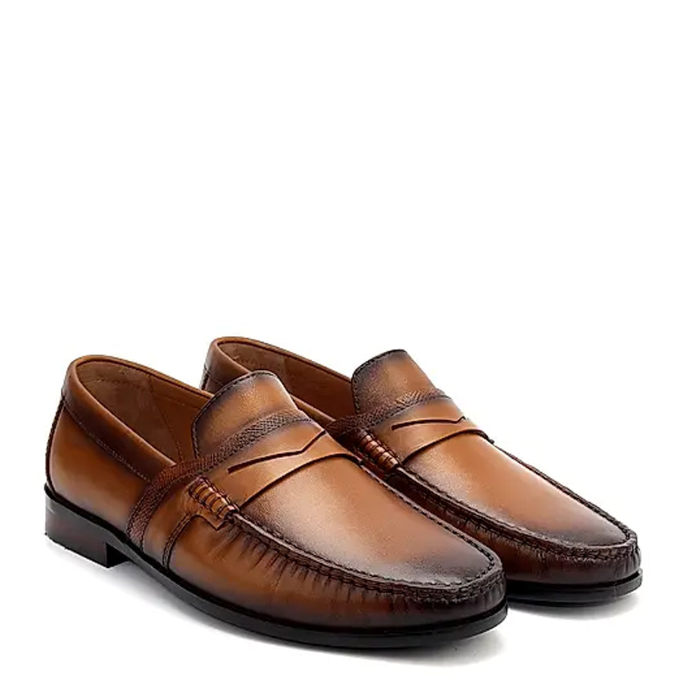 Classic Penny Leather Formal Brown Loafer