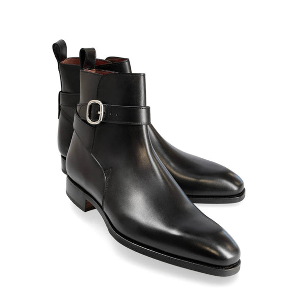 Premium Leather Stylish Jodhpur Boot With Side Buckle