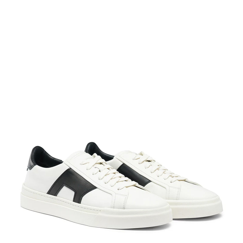 Double Buckle Lace-Up Sneakers For Men