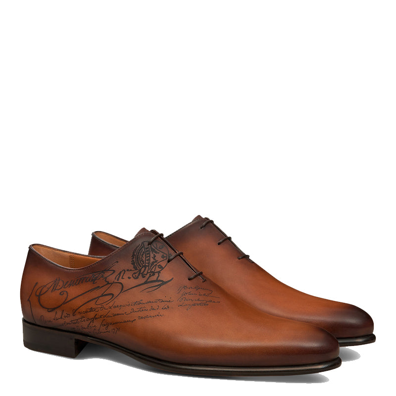 Men Handmade Solid Leather Oxford Shoe