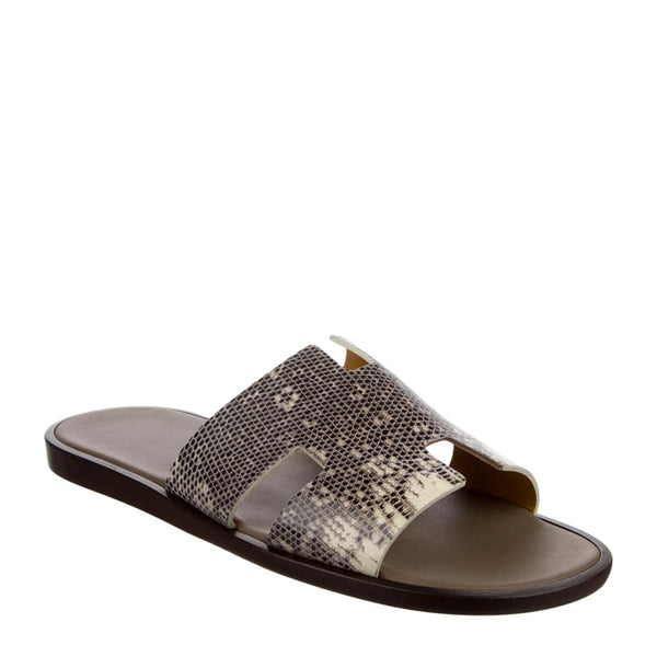 Luxury Croco Leather Oran Sandal