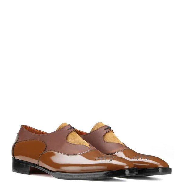 Luxury Design Leather Royal Derby Shoe