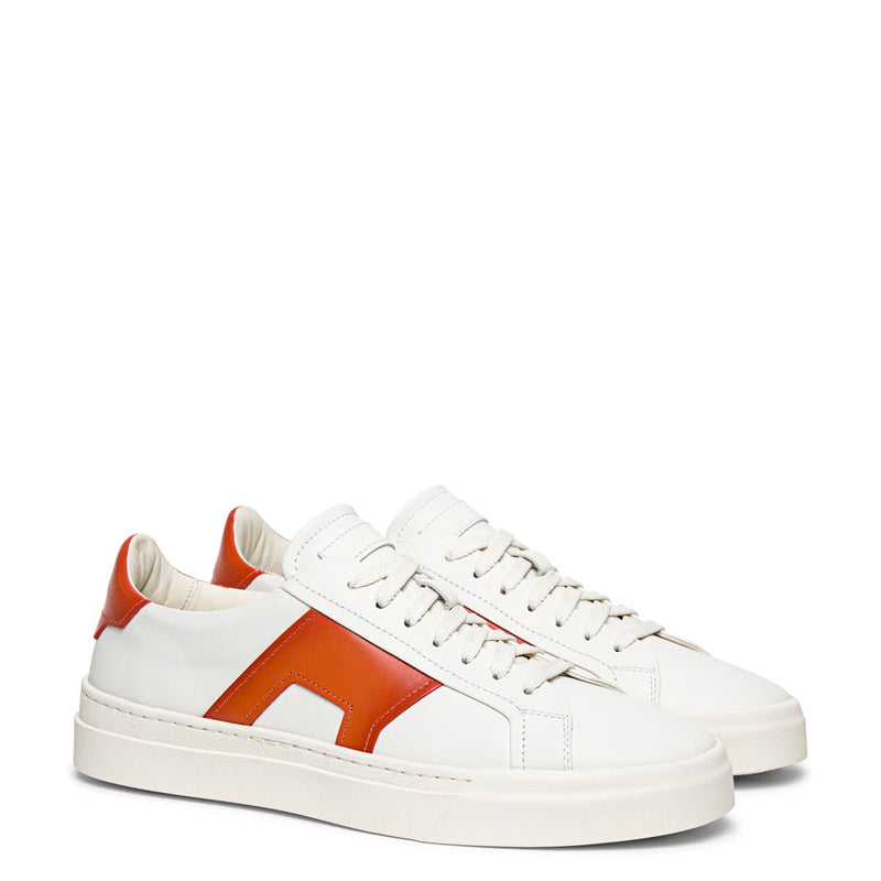 Double Buckle Lace Up Sneakers For Men