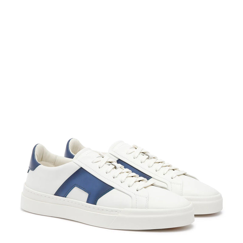 Double Buckle Lace Up Sneakers For Men