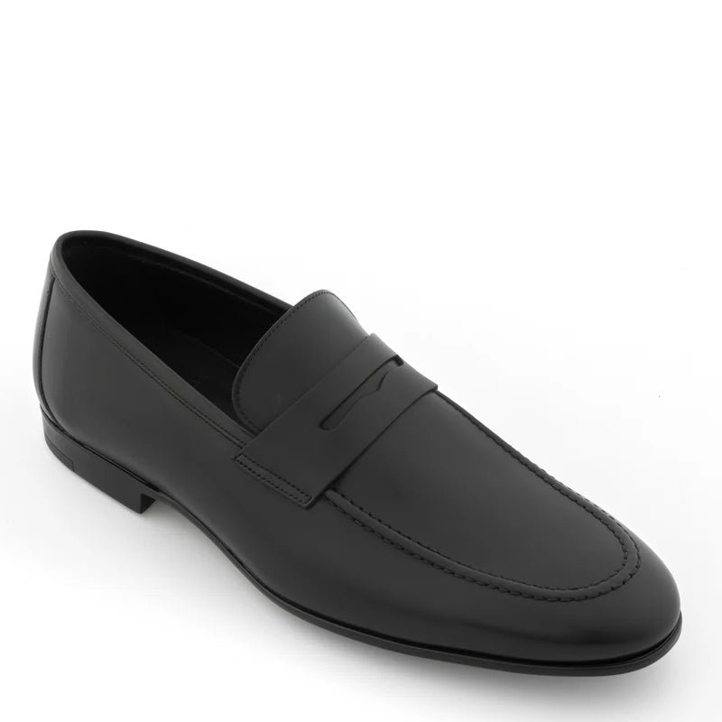 Penny Comfort-Fit Slip-On Leather Loafers