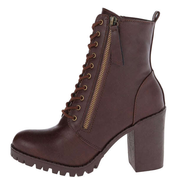 Urban Lace Up Ankle Boots