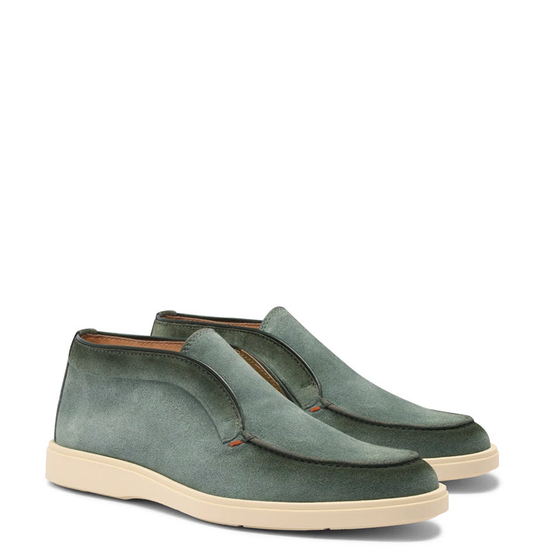 Natural Suede Loafer For Men
