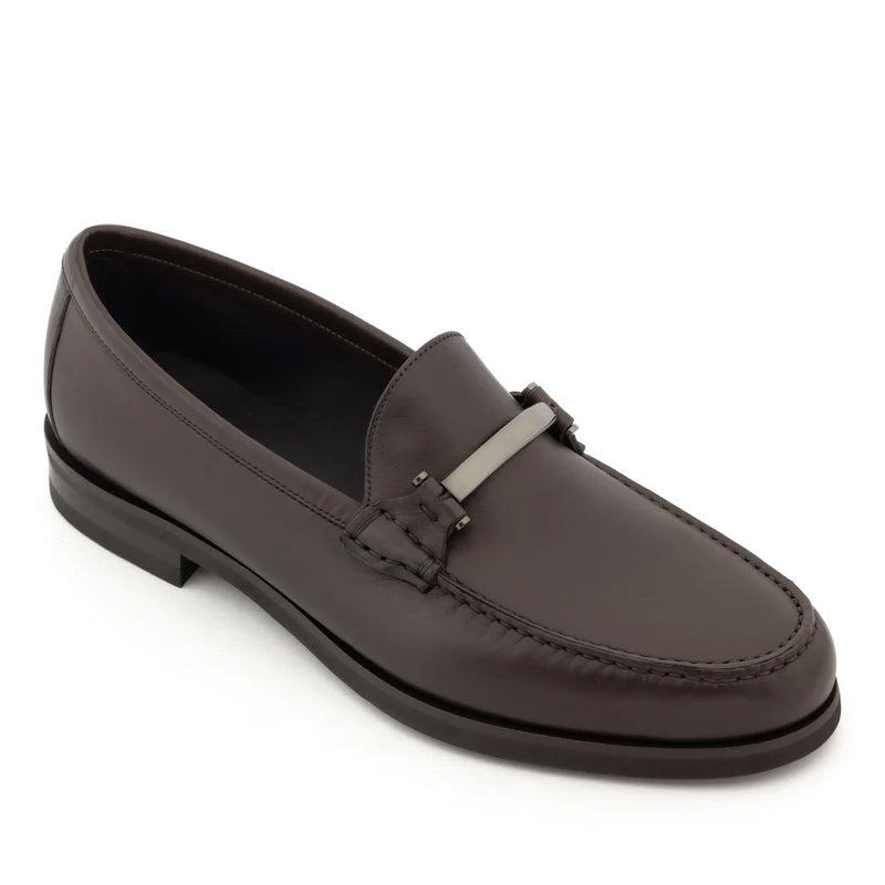Classy Slip On Leather Black Loafer