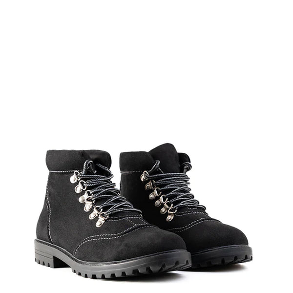 Men Suede Leather Fashion Hiking Ankle Boots