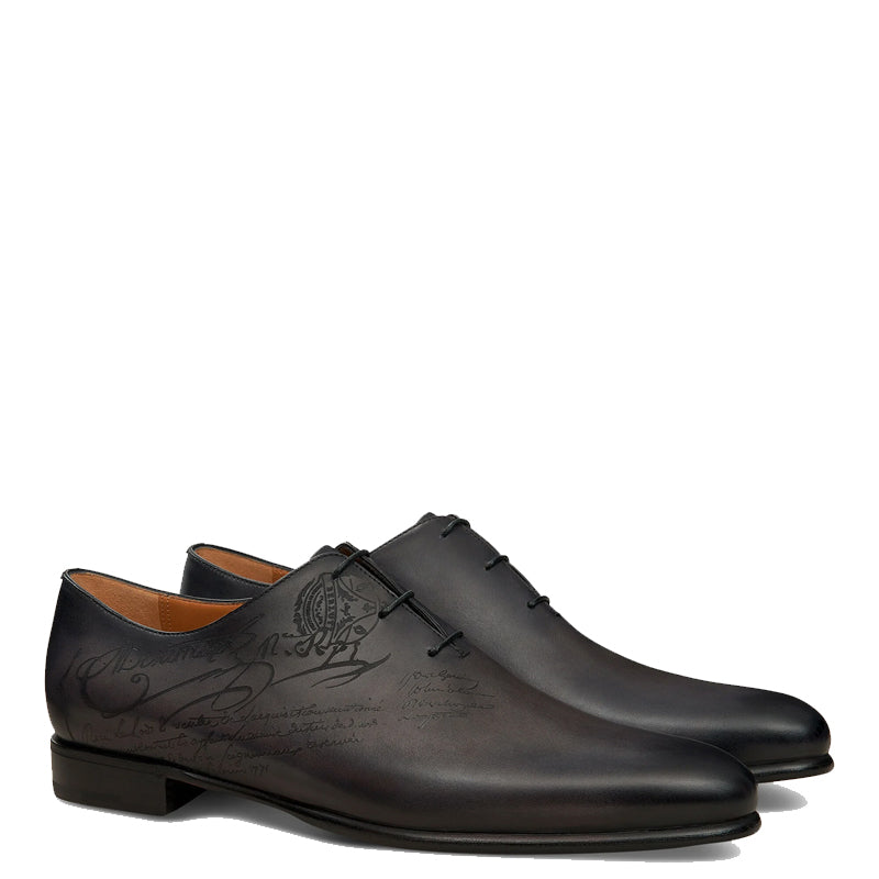 Men Handmade Solid Leather Oxford Shoe