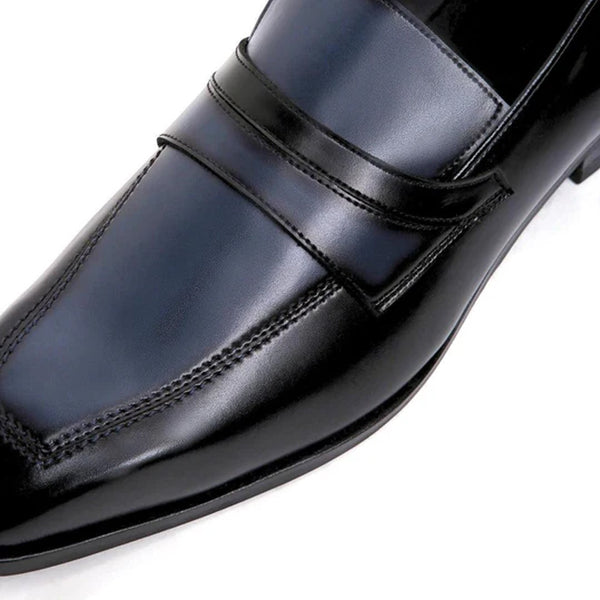 Classic Design Penny Shiny Leather Loafer