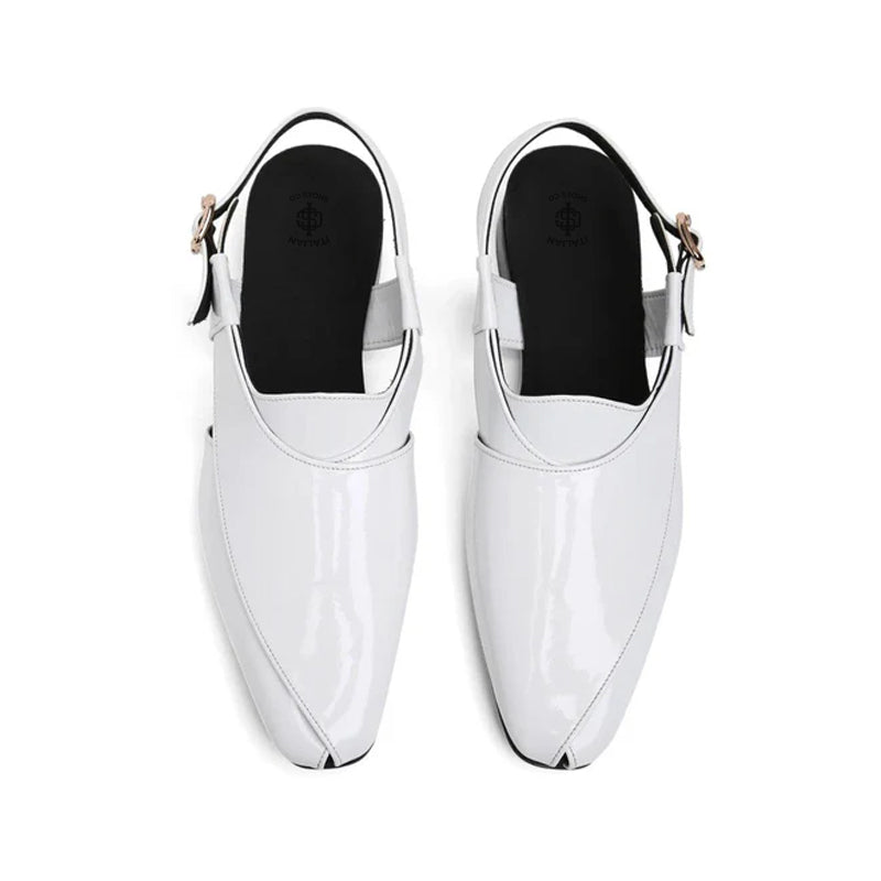 Premium Classic Leather Peshawari Brown Sandal