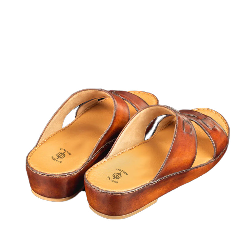 Premium Classic Comfort Arabic Blue Sandal