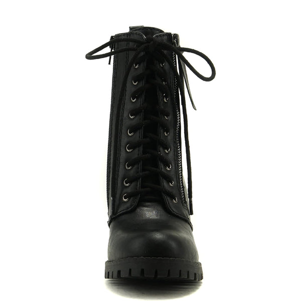 Urban Lace Up Ankle Boots