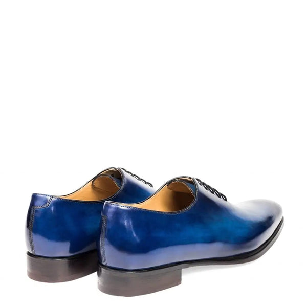 Classic Shiny Leather Oxford Tan Shoe