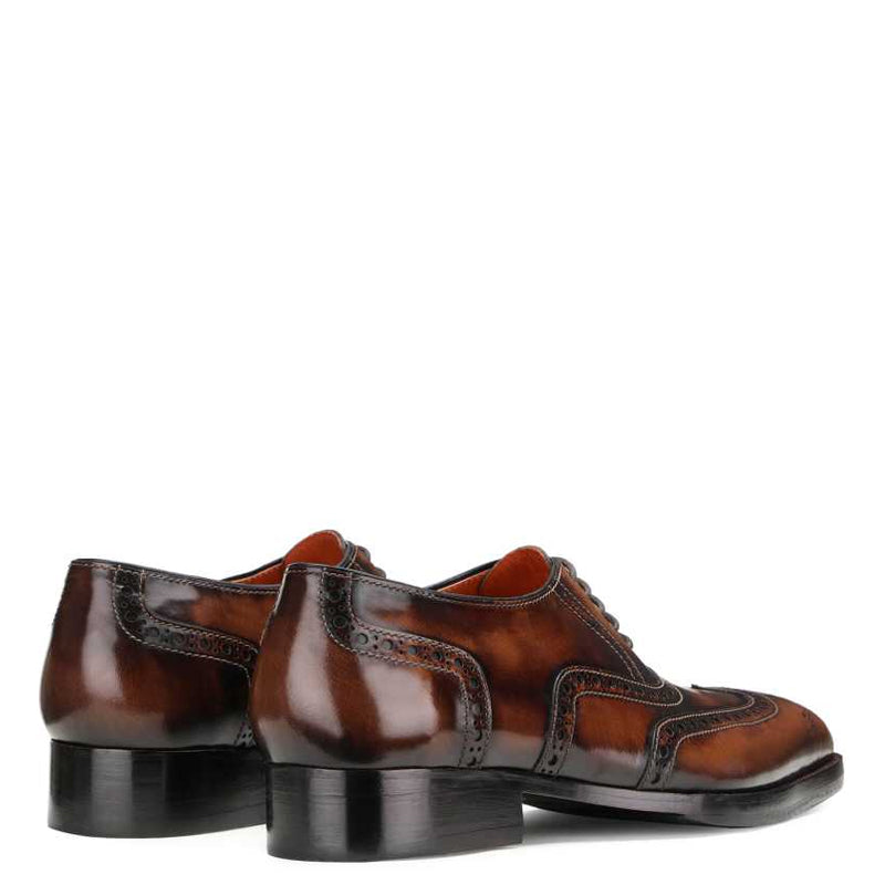 Patina Classic Stylish Leather Brown Oxford Shoe