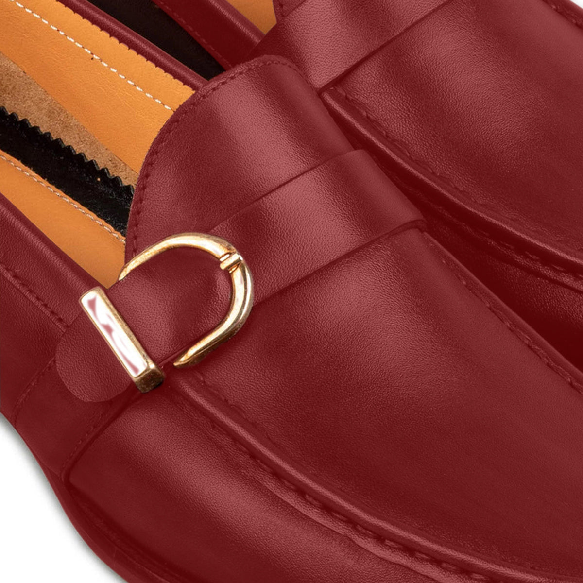 Enzo Brown Single Monk Strap Shoe
