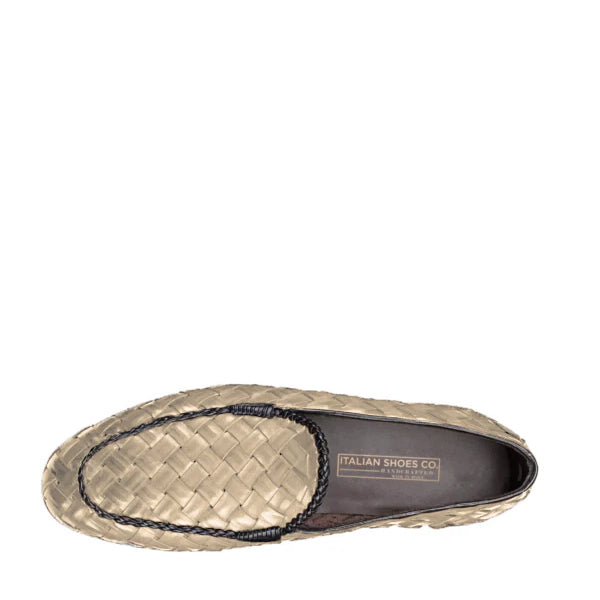 Weaved Leather Loafer