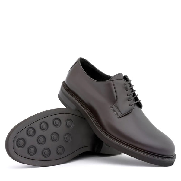 Premium Lace Up Leather Derby Shoe