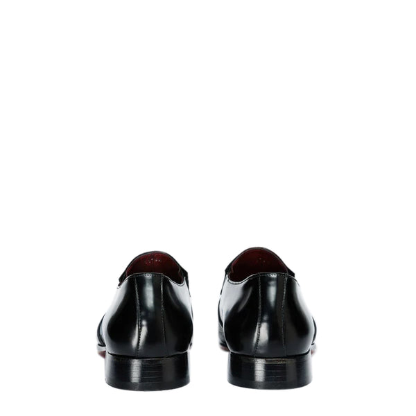 Leather Cap Toe Loafer Men Shoe