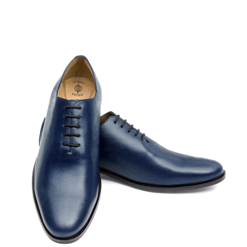 Classic Plain Wholecut Leather Oxford Shoe
