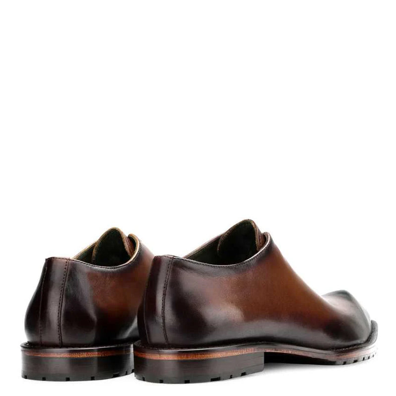 Men Classic Royale Snip Toe Leather Oxford Shoes