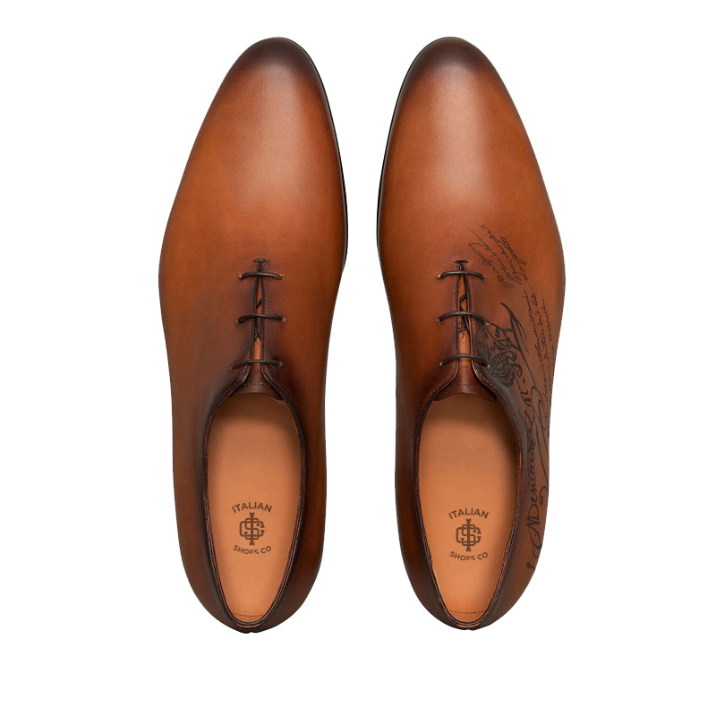Men Handmade Solid Leather Oxford Shoe