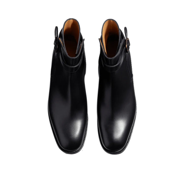 Classic Plain Solid Leather Stylish Jodhpur Boots