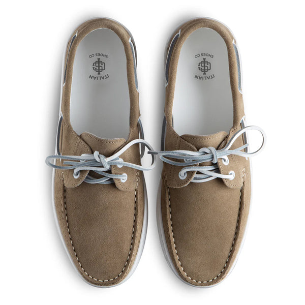 Suede Lace Up Custom Handmade Loafer