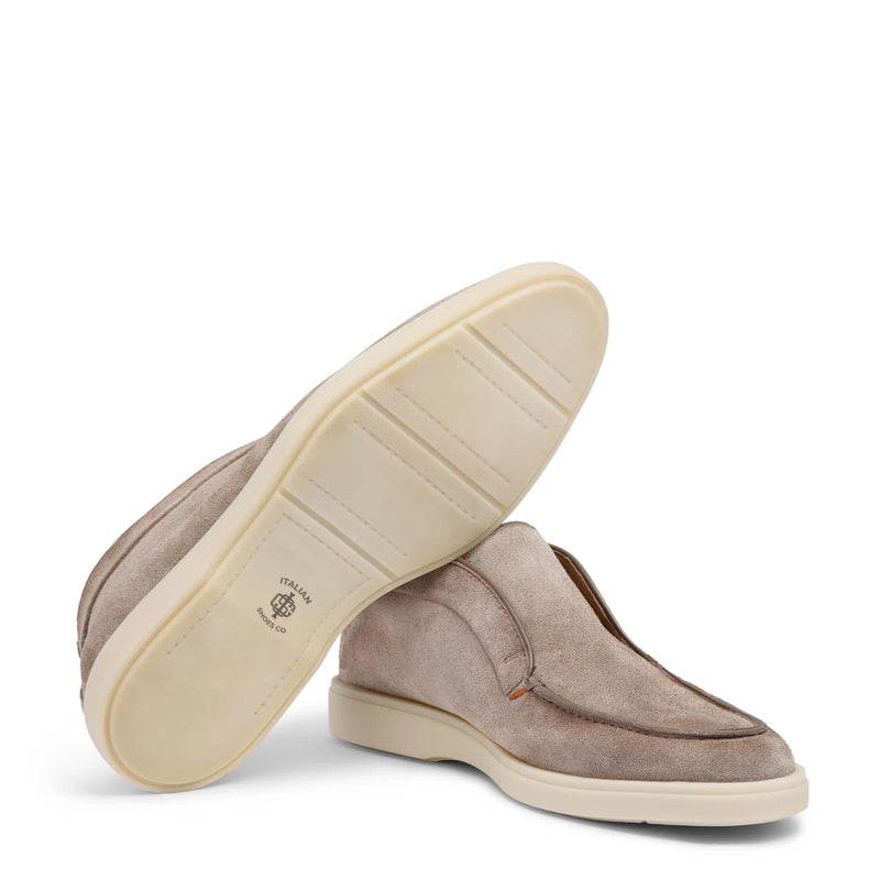 Burgundy Suede Loafer For Men